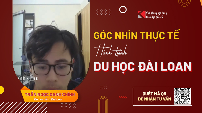 Hành trình du học Đài Loan của Trần Ngọc Danh Chính: Cơ hội, trải nghiệm và trưởng thành